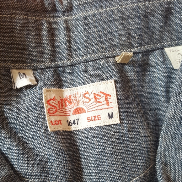 Levi's Vintage Clothing 1920 Sunset Chambray Shirt - Picture 7 of 7
